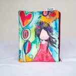Estuche niña corazón