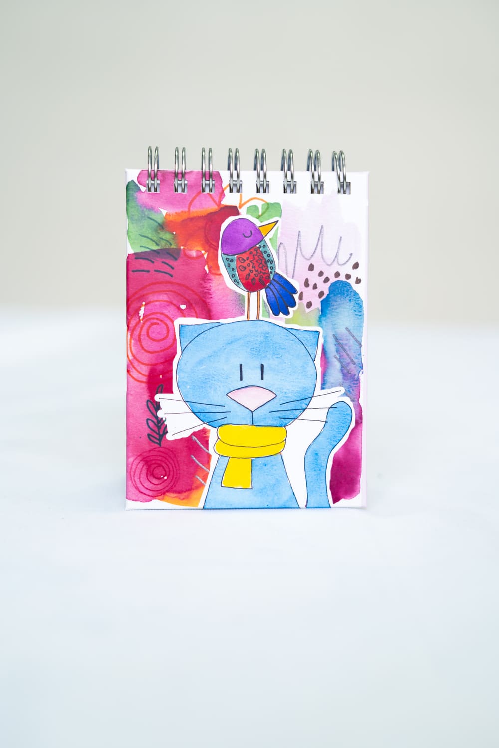 LIBRETA GATO Y PAJARO Libreta Gato y Pájaro - Imagen 1