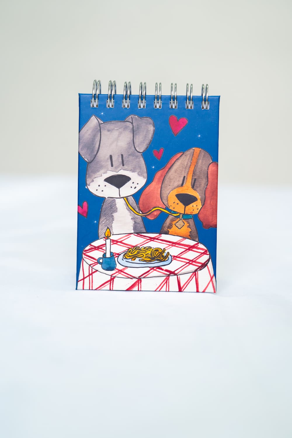 Libreta la dama y el bagabundo