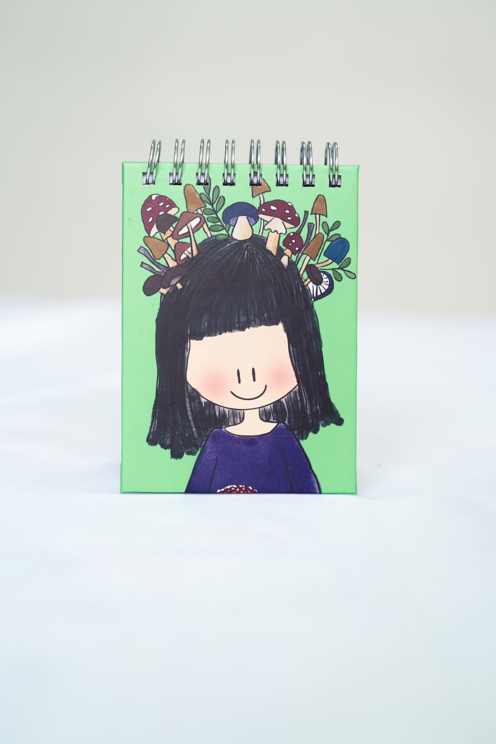 LIBRETA NIÑA FUNGI Libreta niña fungi - Imagen 1