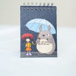 Libreta niña y totoro